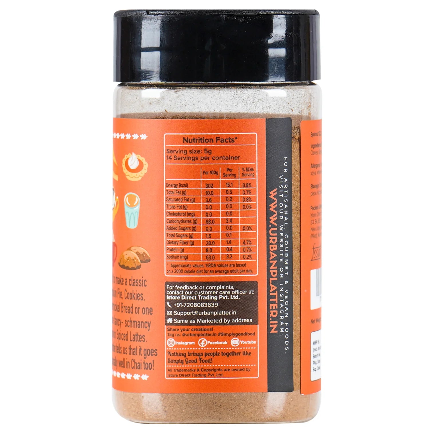 Pumpkin Spice Powder - Urban Platter