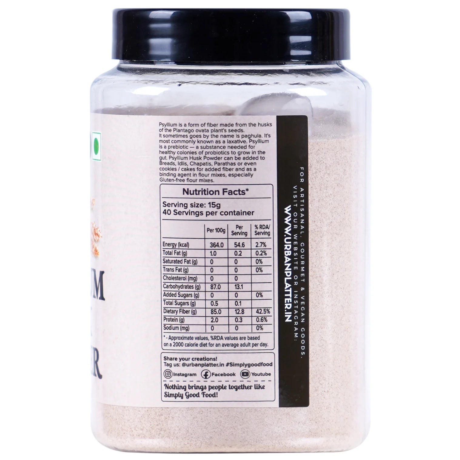 Psyllium Husk Powder - Urban Platter