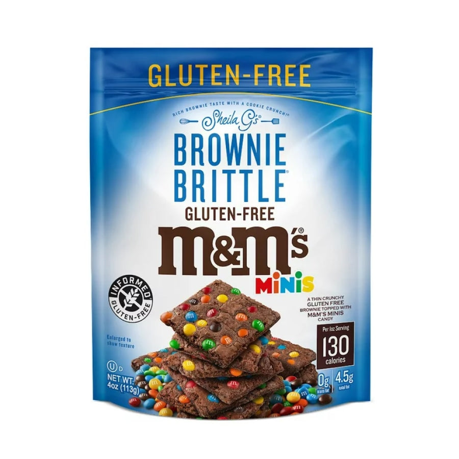 Brownie Brittle M&M’S Minis Gluten Free Sheila G’s Fresh Aisle