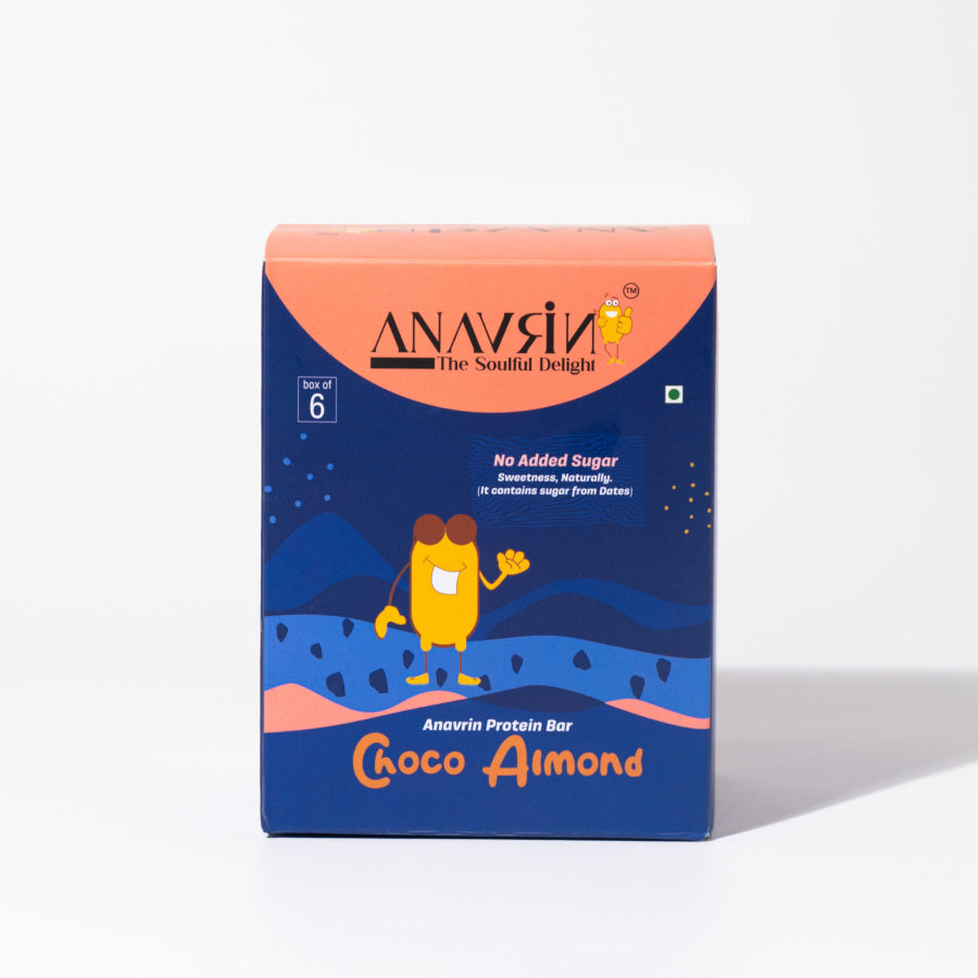 Choco Almond Protein Bar - Anavrin