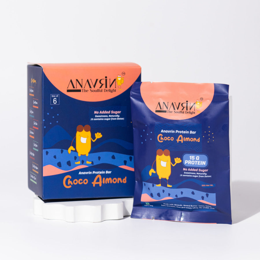Choco Almond Protein Bar - Anavrin