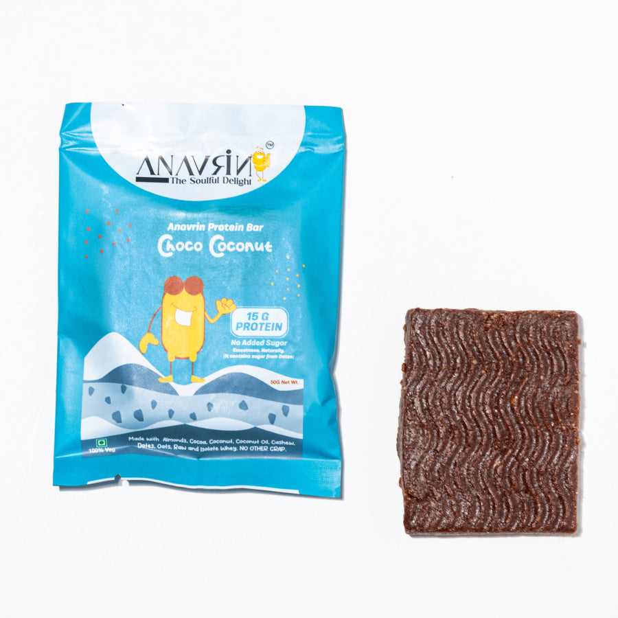 Choco Coconut Protein Bar - Anavrin