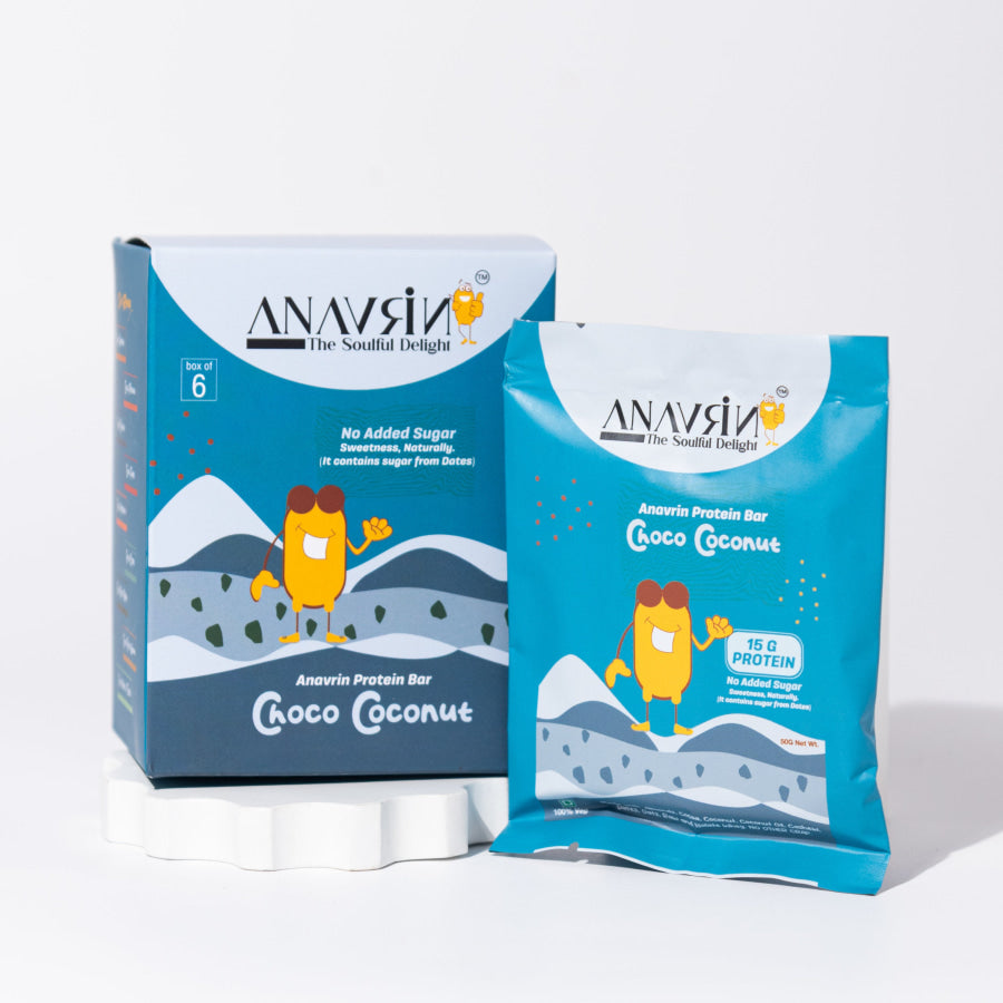 Choco Coconut Protein Bar - Anavrin