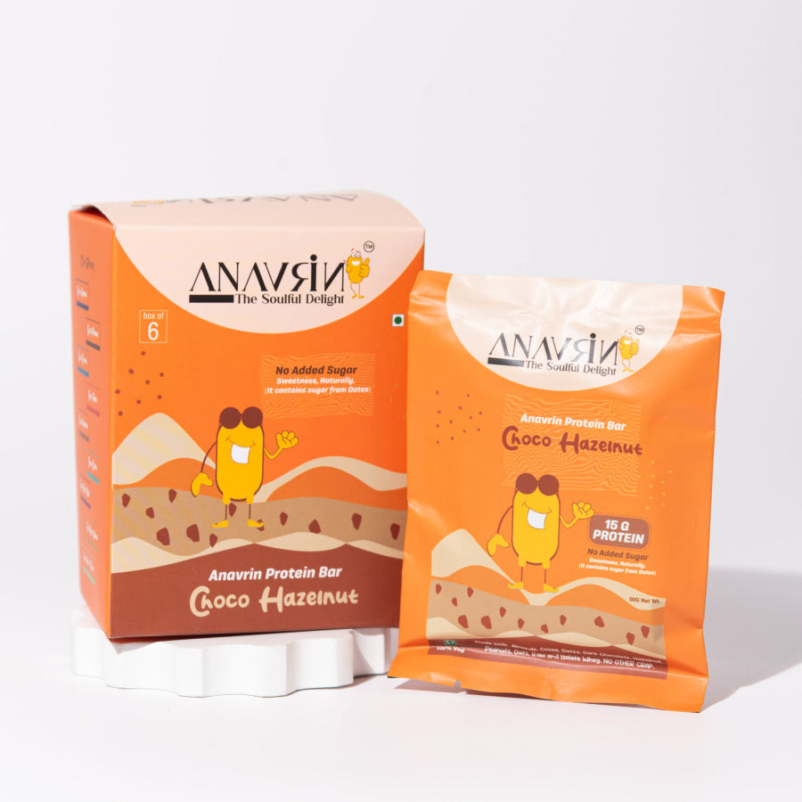 Choco Hazelnut Protein Bar - Anavrin