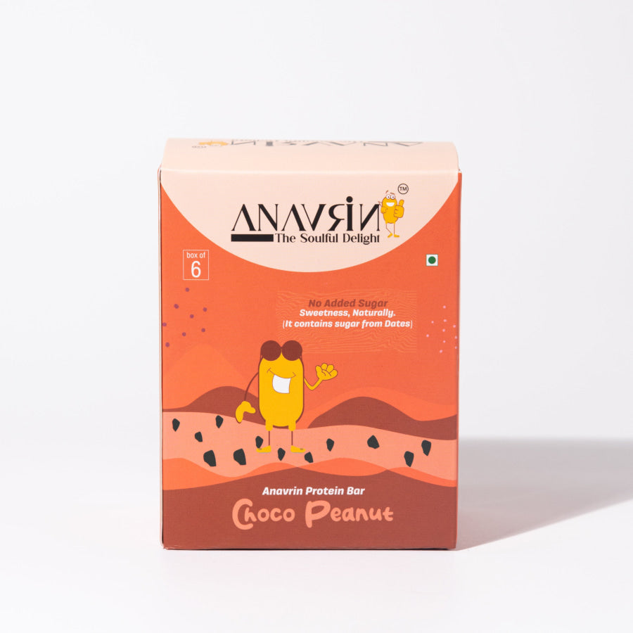 Choco Peanut Protein Bar - Anavrin