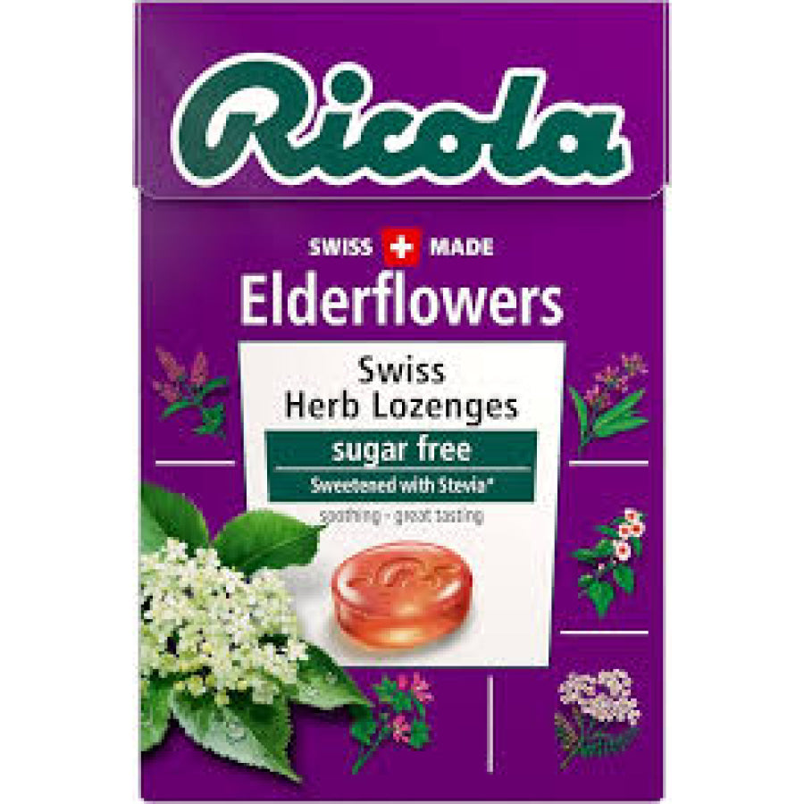 Elderflower Lozenges (Sugar Free) - Ricola
