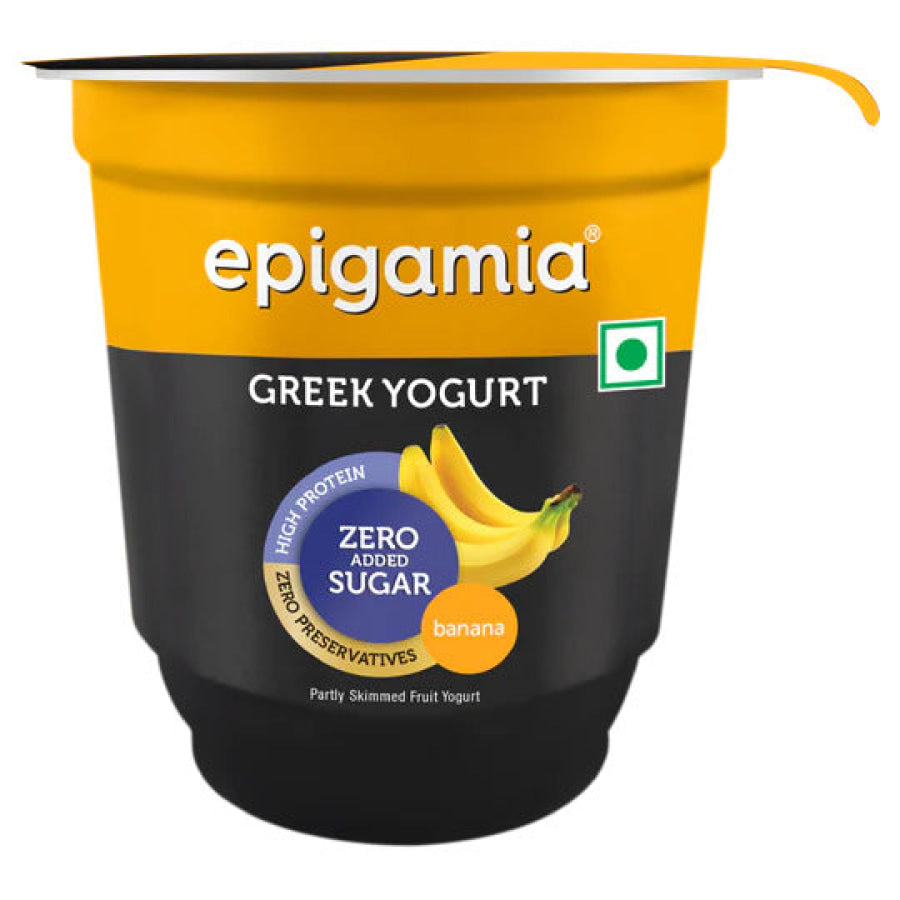 Greek Yogurt Banana (Zero Added Sugar) Epigamia Fresh Fresh Aisle