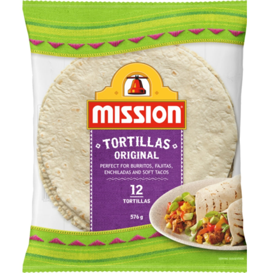 Mission Tortilla Wrap - Original Burritos (Extra Soft)