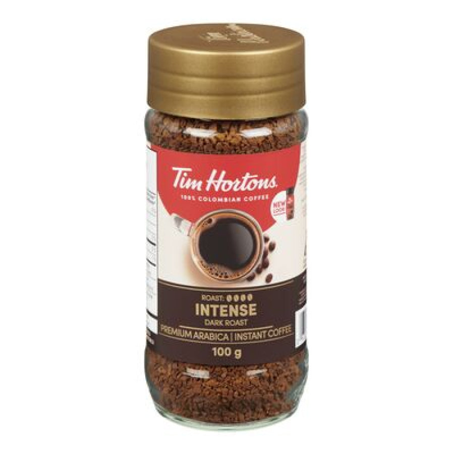 Premium Instant Coffee (Intense Dark Roast) Tim Horton