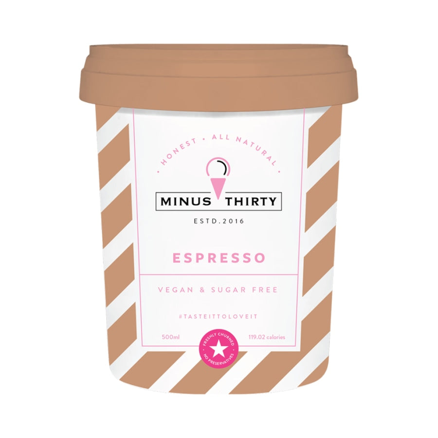 Sugar Free Espresso (Vegan) - Minus 30