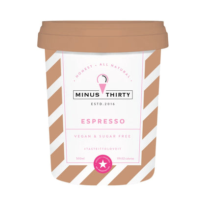 Sugar Free Espresso (Vegan) - Minus 30