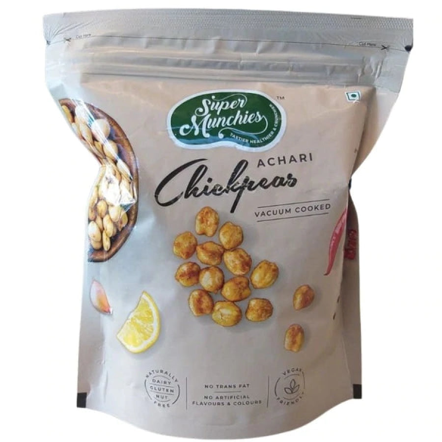 Super Munchies - Achari Chickpea Chips (Vaccum Cooked)