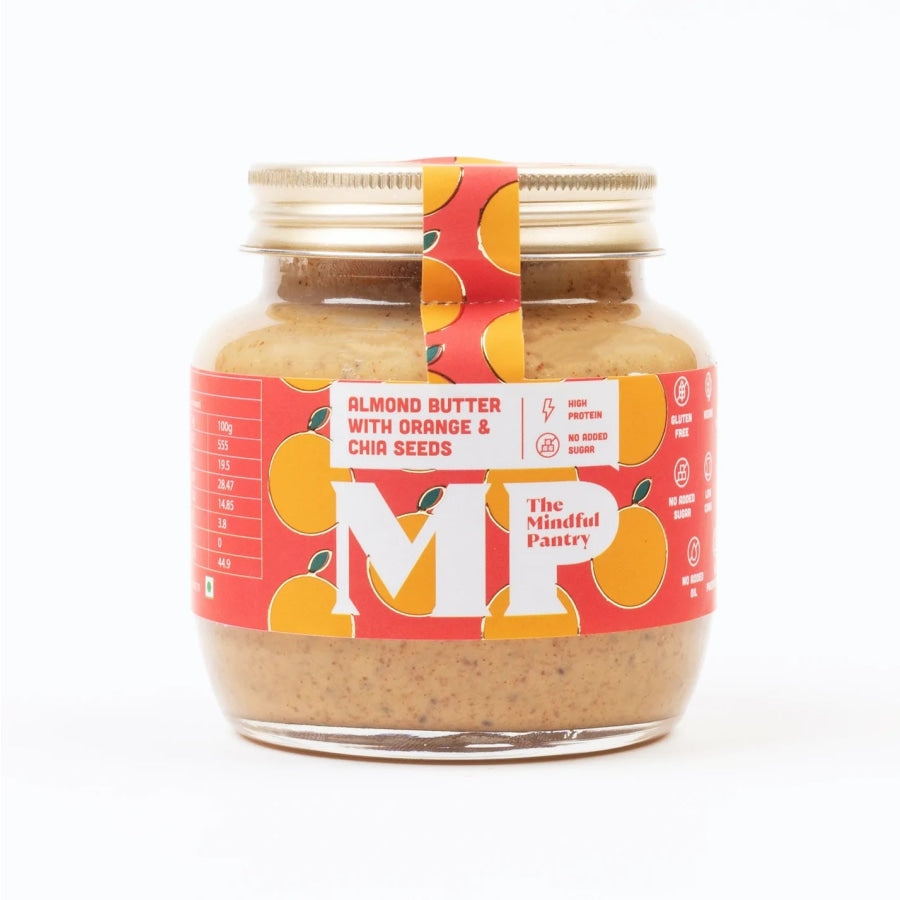 The Mindful Pantry - Almond Butter with Orange and Chia