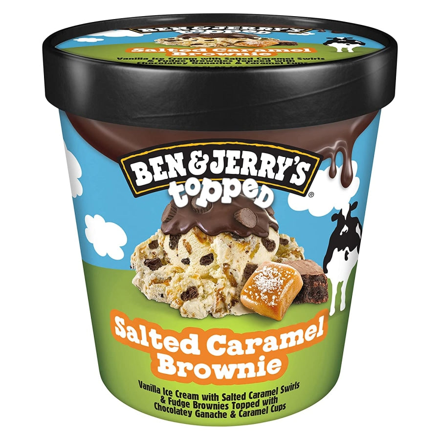 Topped Salted Caramel Brownie - Ben & Jerry