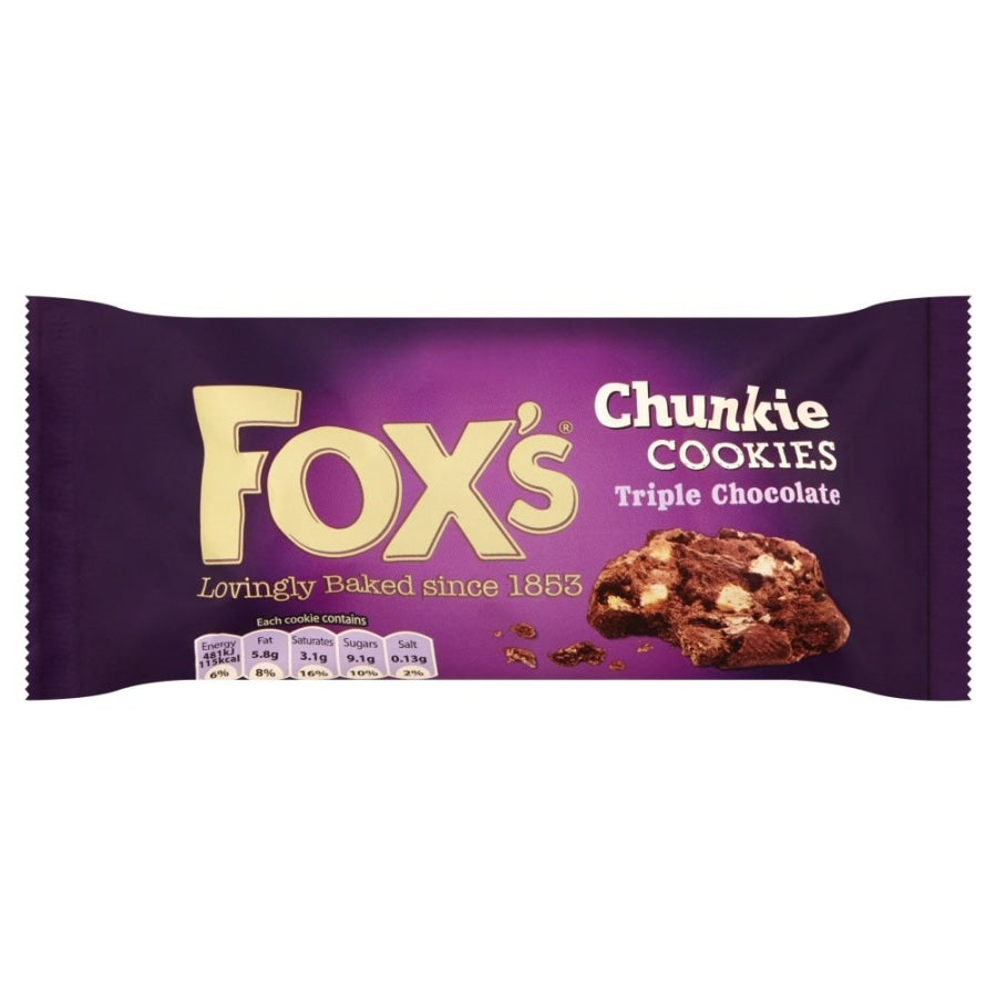 Triple Chocolate Cookies - Fox’s