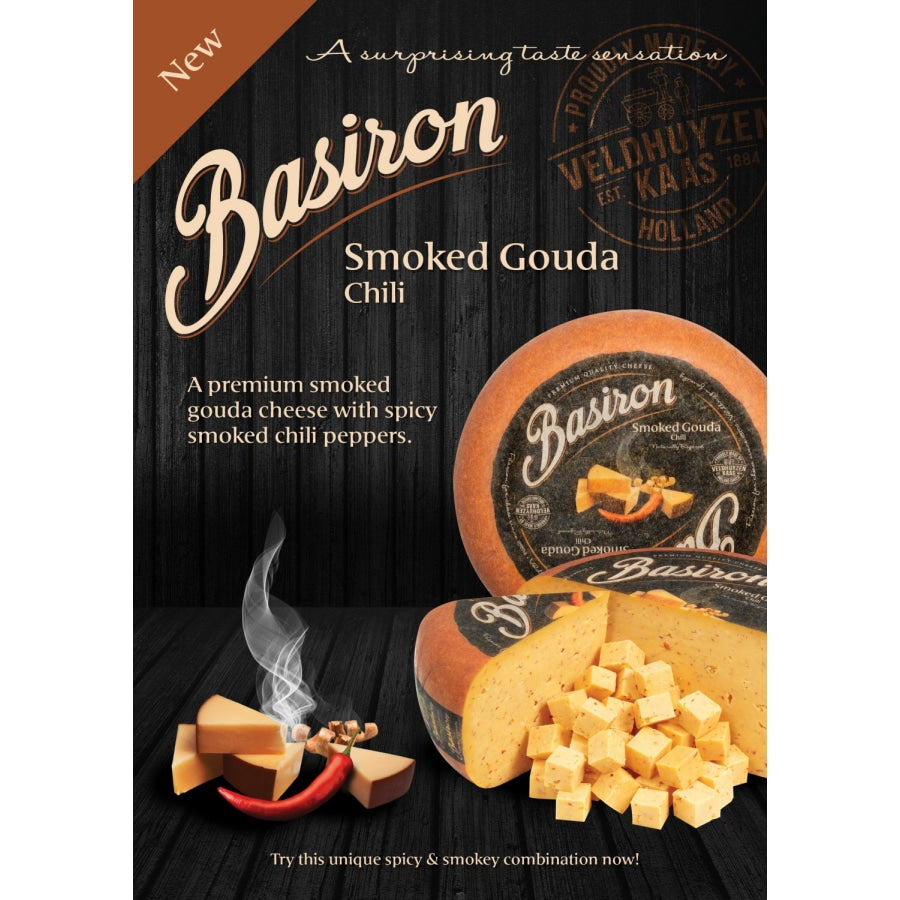 Smoked Gouda Chilli Cheese - Basiron