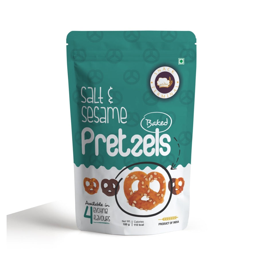 Snack Terminal - Salt and Sesame Pretzels