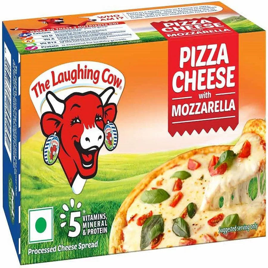 The Laughing Cow - Pizza Cheese Block With Mozzarella