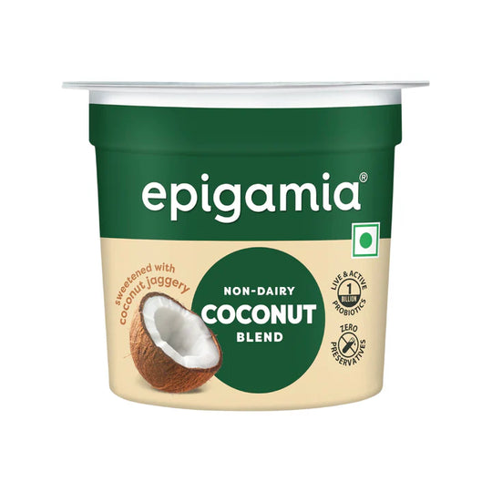 Greek Yogurt (Coconut Blend Sweetened With Coconut Jaggery) - Epigamia