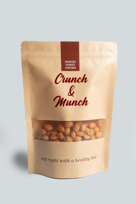 Roasted Peanut Crackers - Crunch & Munch