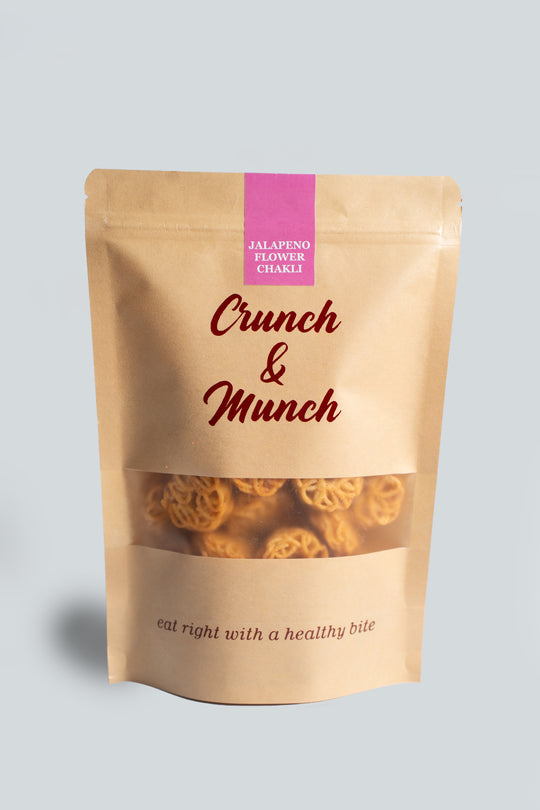 Jalapeno Flower Chakli - Crunch & Munch