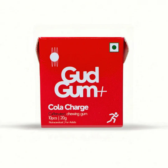 Cola Charge Caffeinated Chewing Gum - Gud Gum