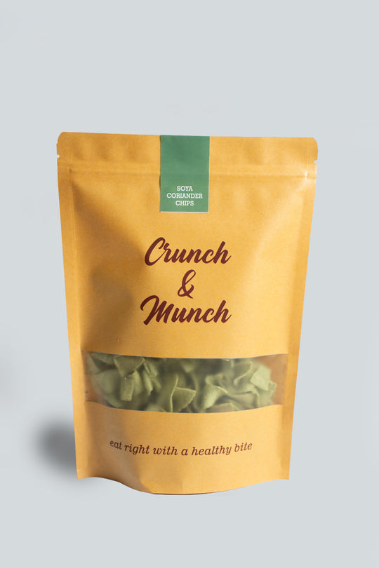 Soya Corriender Chips - Crunch & Munch