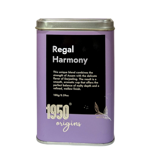 Regal Harmony Premium Black Tea ( Pure Darjeeling Tea & Assam Tea Blend)  - 1950 Origins