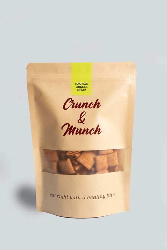 Lifafa Cheese Nachos - Crunch & Munch
