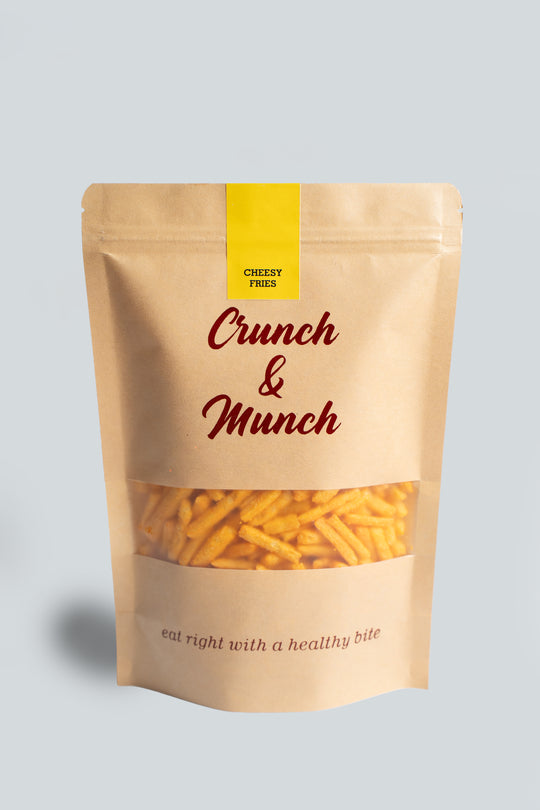 Cheesy Fries - Crunch & Munch