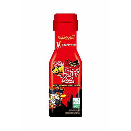 2X Spicy Hot Chicken Flavour Chilli Sauce - Samyang