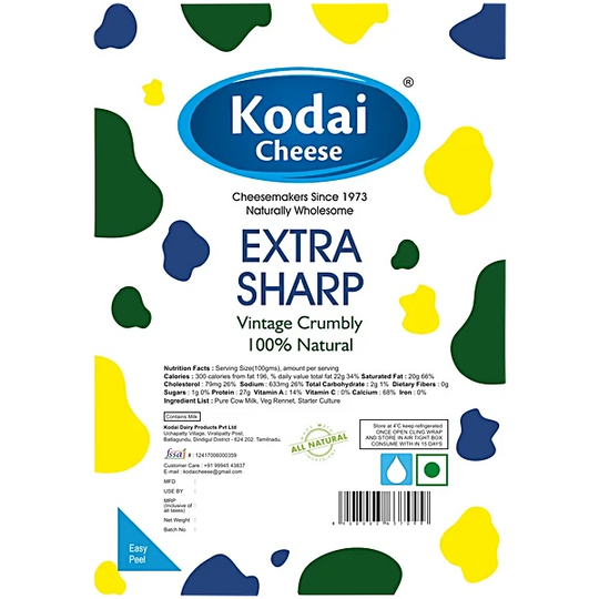 Extra Sharp Cheddar - Kodai