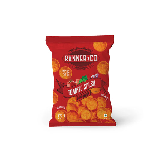Popped Potato Chips (Tomato Salsa) - Banner & Co