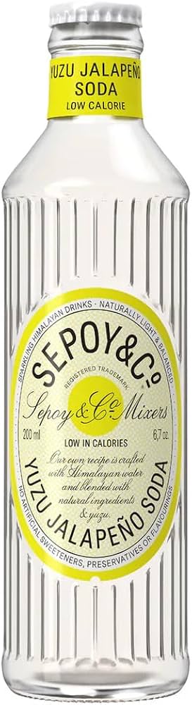Yuzu Jalapeno Soda - Sepoy & Co