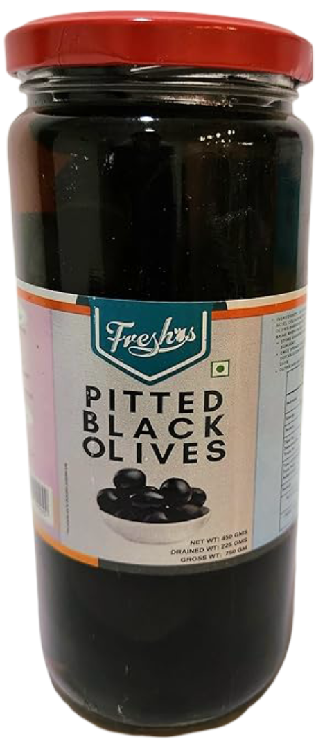 Black Pitted Olives - Fresho's