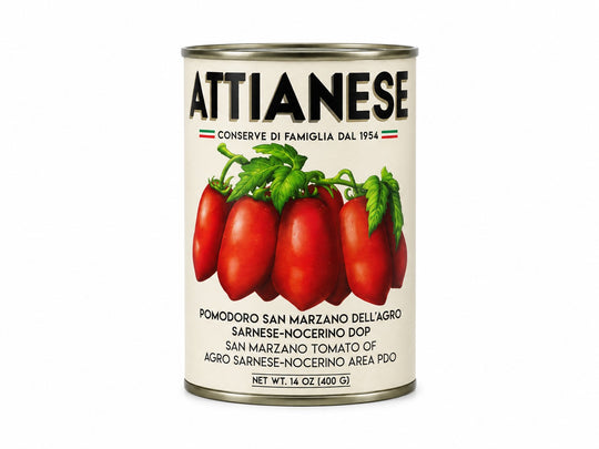San Marzano DOP (Whole Peeled Tomatoes) - Attianese