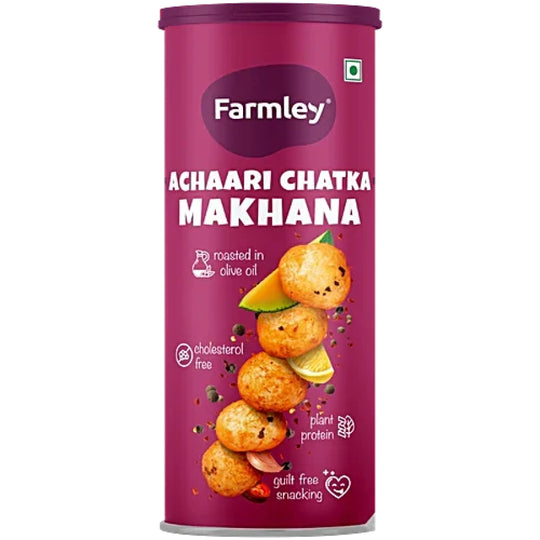 Achaari Makhana (Roasted & Flavoured) - Farmley