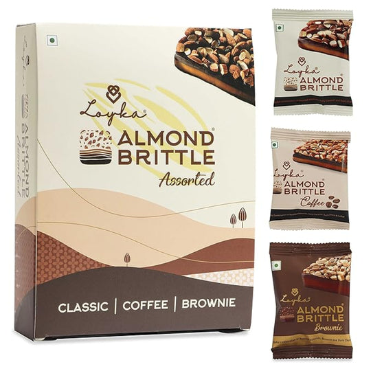 Almond Brittle Assorted (Pack Of 3) - Loyka