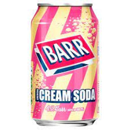 American Cream Soda Can - Barr