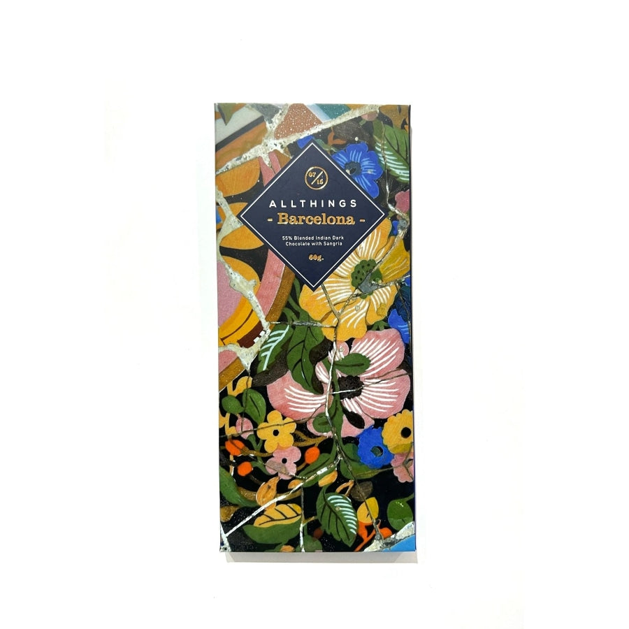 Barcelona (55% Blended Indian Dark Chocolate with Sangria) -