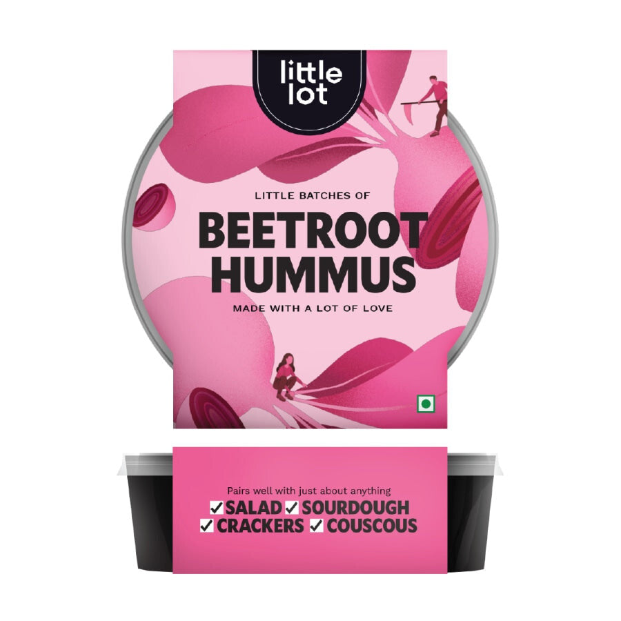Beetroot Hummus - Little Lot