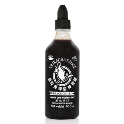 Black Chilli Sriracha Sauce - Flying Goose