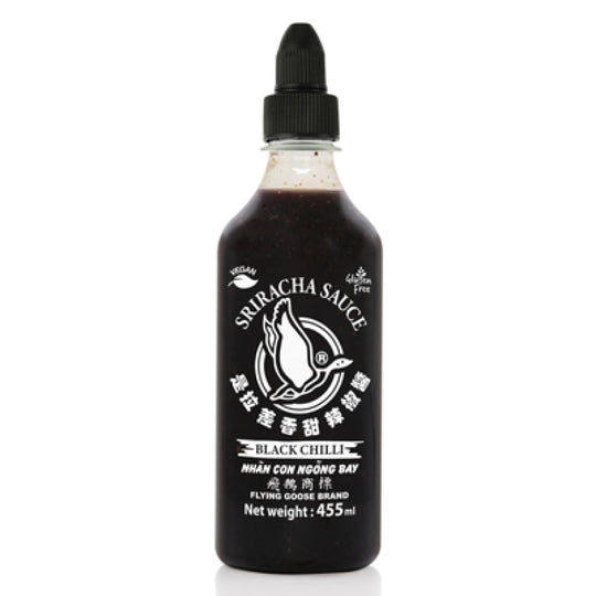 Black Chilli Sriracha Sauce - Flying Goose