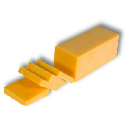 Red Cheddar Cheese Block Cut - Fresh Aisle