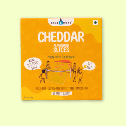 Cheddar Slices (Cashews) - Grabenord