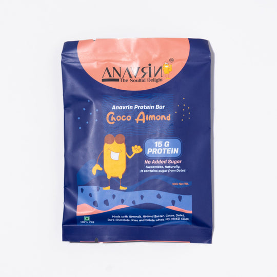 Choco Almond Protein Bar - Anavrin