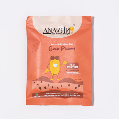 Choco Peanut Protein Bar - Anavrin