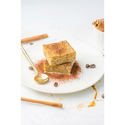Cinnamon Coffee Blondies - With Love Brownie