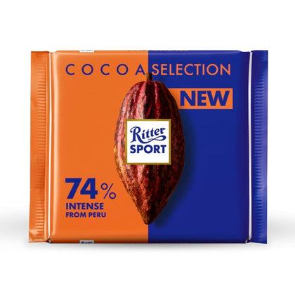Cocoa Selection 74% Intense Dark Chocolate - Ritter Sport