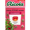 Cranberry Lozenges (Sugar Free) - Ricola